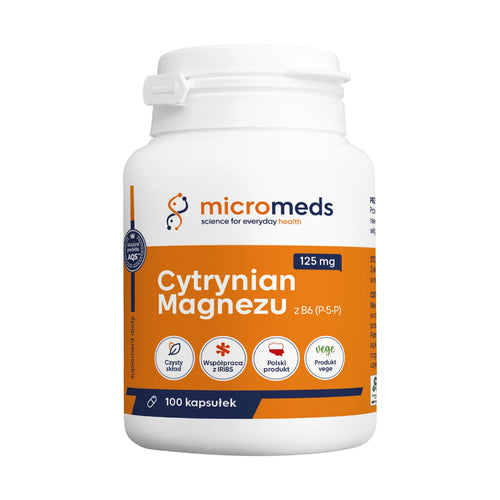 cytrynian magnezu — opakowanie micromeds