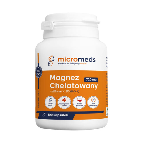 magnez chelatowany — opakowanie micromeds